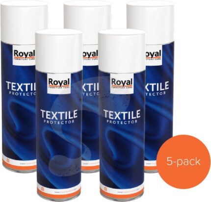 Royal Furniture Care, Textile protector, Textiel Beschermer, Spray, 5-pack, 2500ml