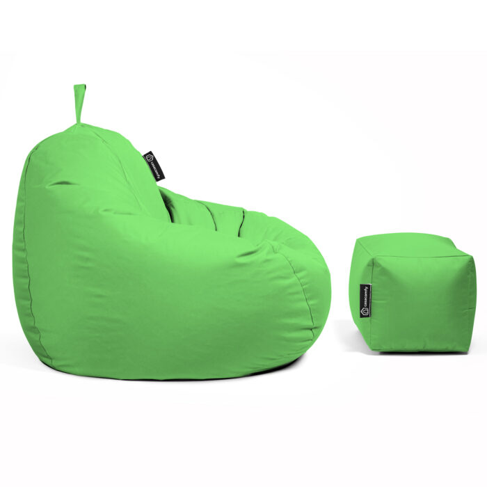 Casacomfy - Pear XXL met voetbankje - Lime - Afbeelding 6
