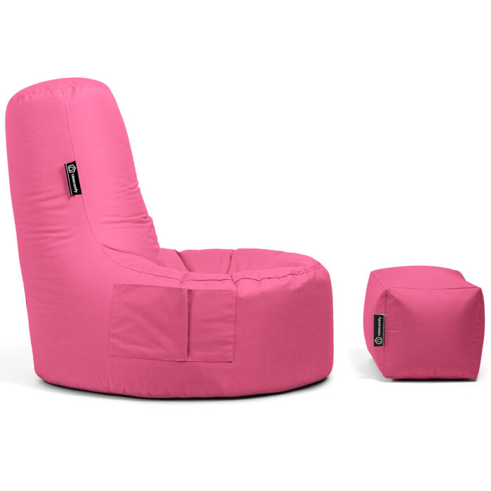 Casacomfy - Gamer XXL met voetbankje - Roze - Afbeelding 5