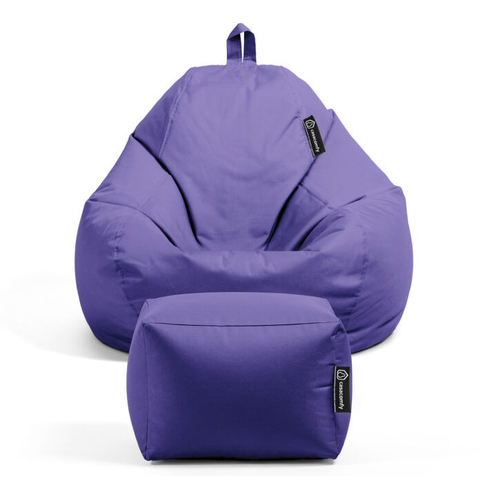 Casacomfy - Pear Junior met voetbankje - Paars - Afbeelding 5