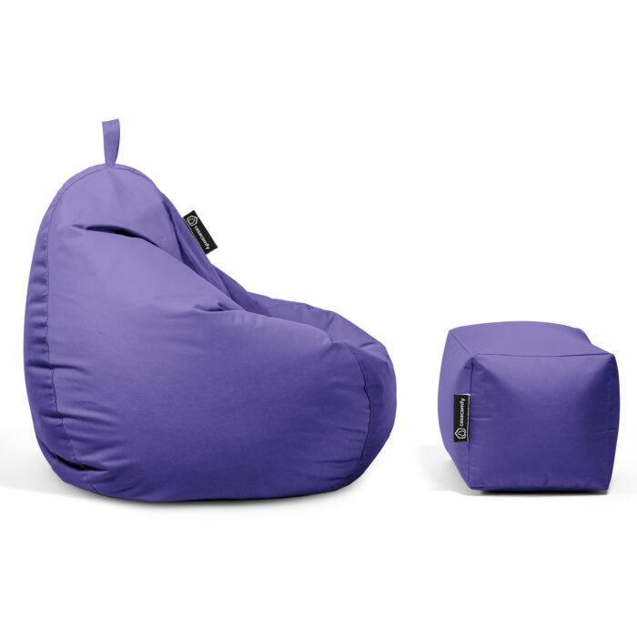 Casacomfy - Pear Junior met voetbankje - Paars - Afbeelding 6