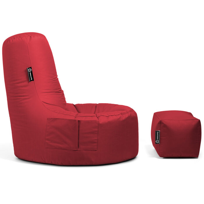 Casacomfy - Gamer XXL met voetbankje - Rood - Afbeelding 6