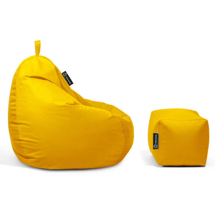 Casacomfy - Pear Junior met voetbankje - Geel - Afbeelding 6