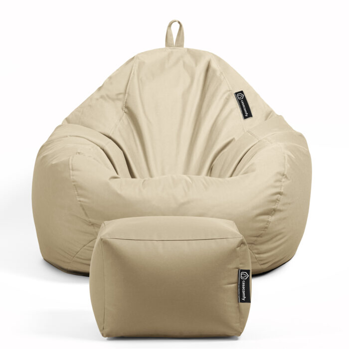 Casacomfy - Pear XXL met voetbankje - Beige - Afbeelding 5