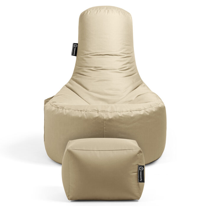 Casacomfy - Gamer XXL met voetbankje - Beige - Afbeelding 5
