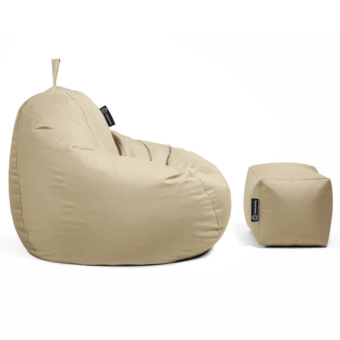 Casacomfy - Pear XXL met voetbankje - Beige - Afbeelding 6