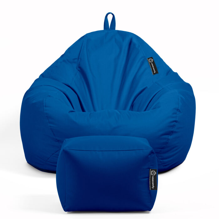 Casacomfy - Pear XXL met voetbankje - Blauw - Afbeelding 5
