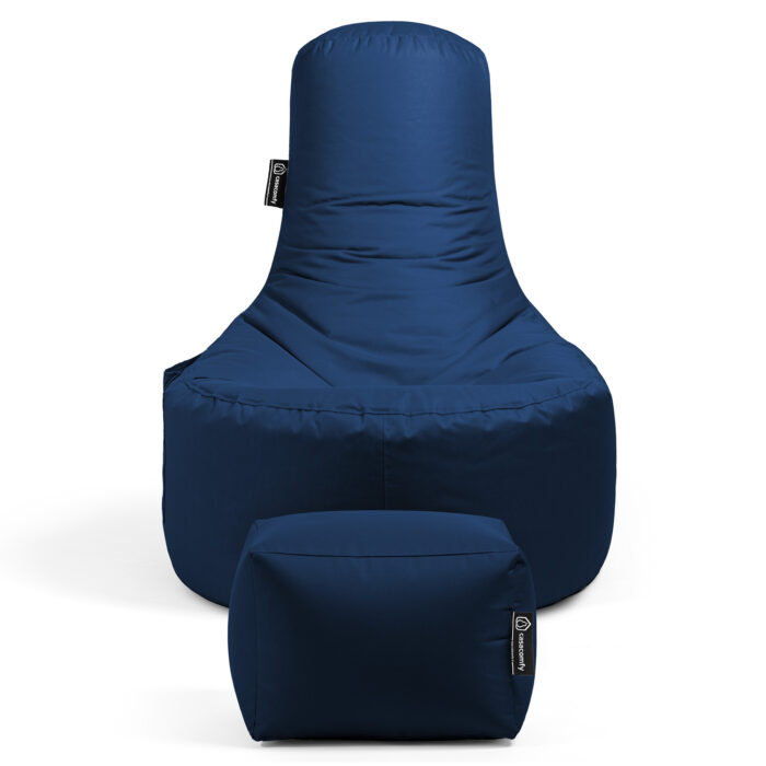 Casacomfy - Gamer XXL met voetbankje - Donker Blauw - Afbeelding 5