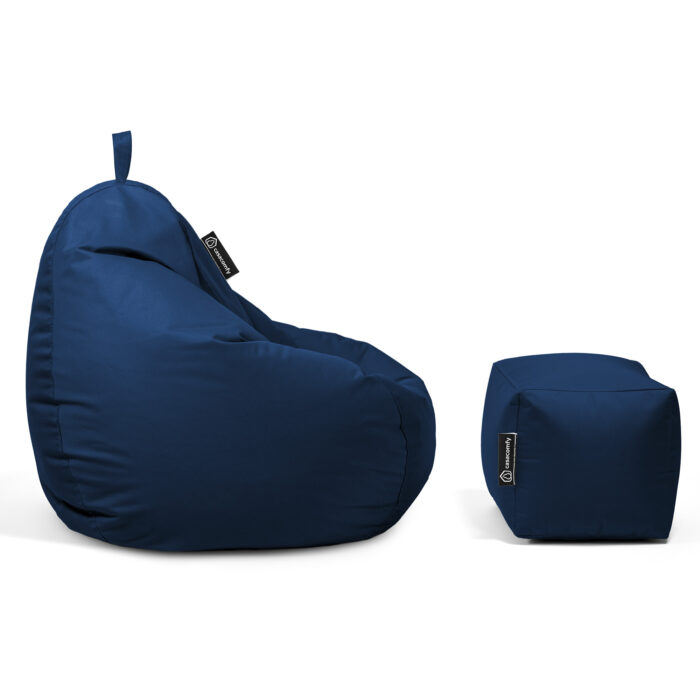 Casacomfy - Pear Junior met voetbankje - Donker Blauw - Afbeelding 6