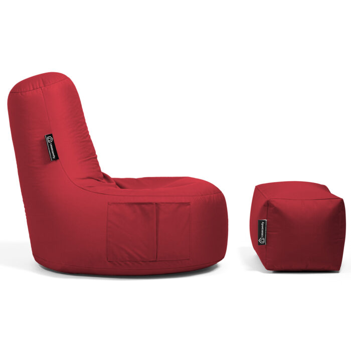 Casacomfy - Gamer Junior met voetbankje - Rood - Afbeelding 5