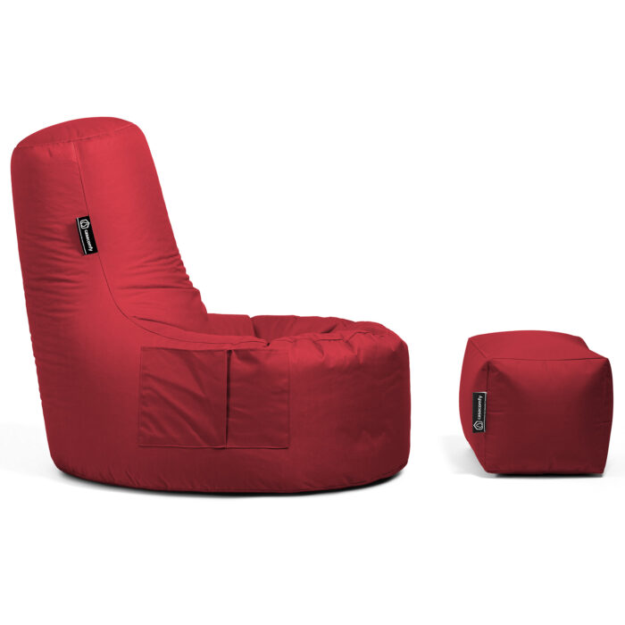 Casacomfy - GAMER Original met voetbankje - Rood - Afbeelding 5