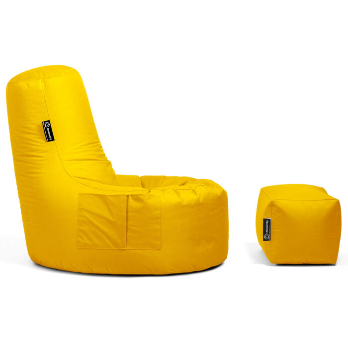Casacomfy - GAMER Original met voetbankje - Geel - Afbeelding 5