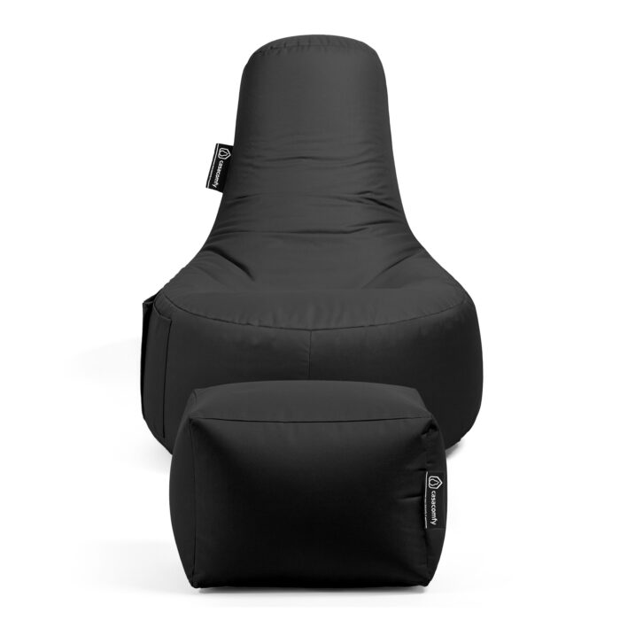 Casacomfy - Gamer Junior met voetbankje - Zwart - Afbeelding 6