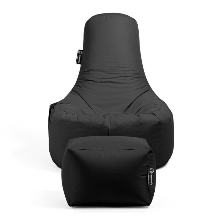 Casacomfy - GAMER Original met voetbankje - Zwart - Afbeelding 6