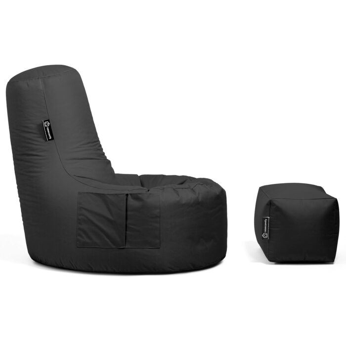 Casacomfy - GAMER Original met voetbankje - Zwart - Afbeelding 5