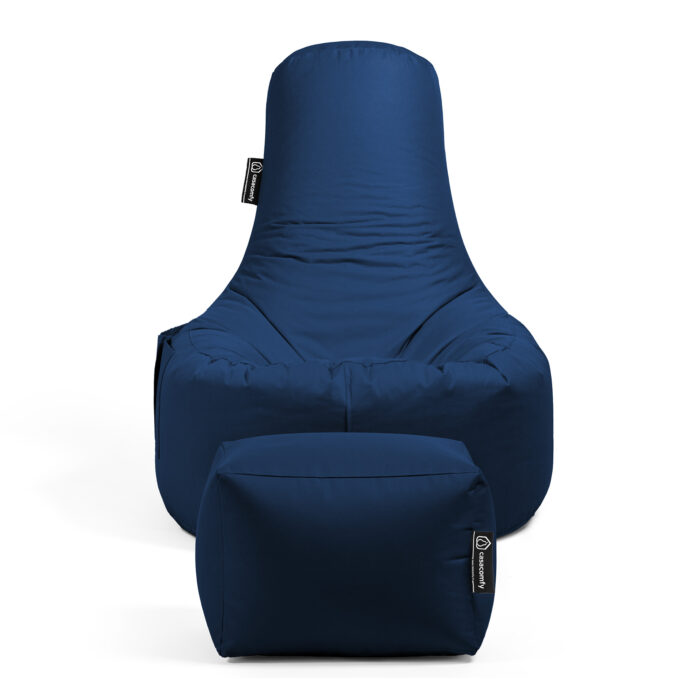 Casacomfy - GAMER Original met voetbankje - Donker Blauw - Afbeelding 6