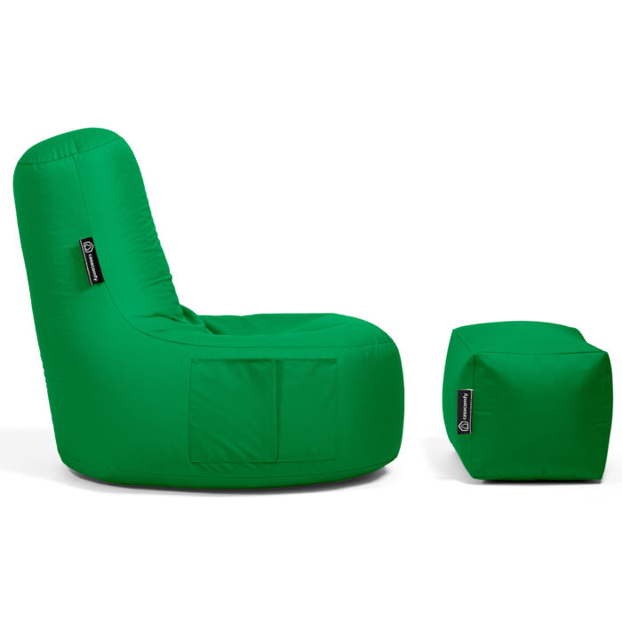 Casacomfy - Gamer Junior met voetbankje - Groen - Afbeelding 5