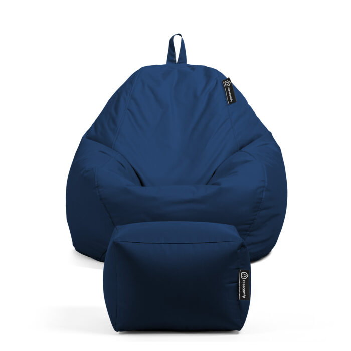 Casacomfy - PEAR Original met voetbankje - Donker Blauw - Afbeelding 5