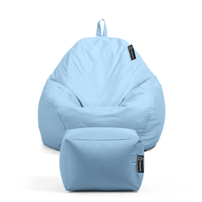 Casacomfy - PEAR Original met voetbankje - Licht Blauw - Afbeelding 5