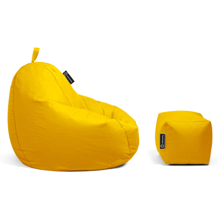 Casacomfy - PEAR Original met voetbankje - Geel - Afbeelding 6