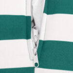 Casacomfy CozyStudio - Ronde Poef - Groene Strepen - Zachte Stof - Woonkamerstoel - Afbeelding 5