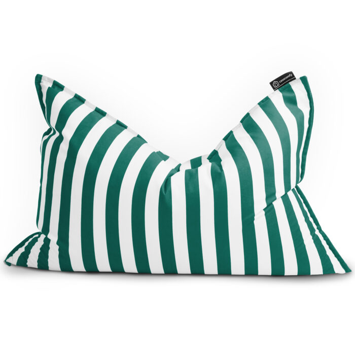 Casacomfy CozyStudio - Zitzak - Zitkussen - 100x140 cm - Groene Strepen - Voor Volwassenen & Tieners - Afbeelding 4