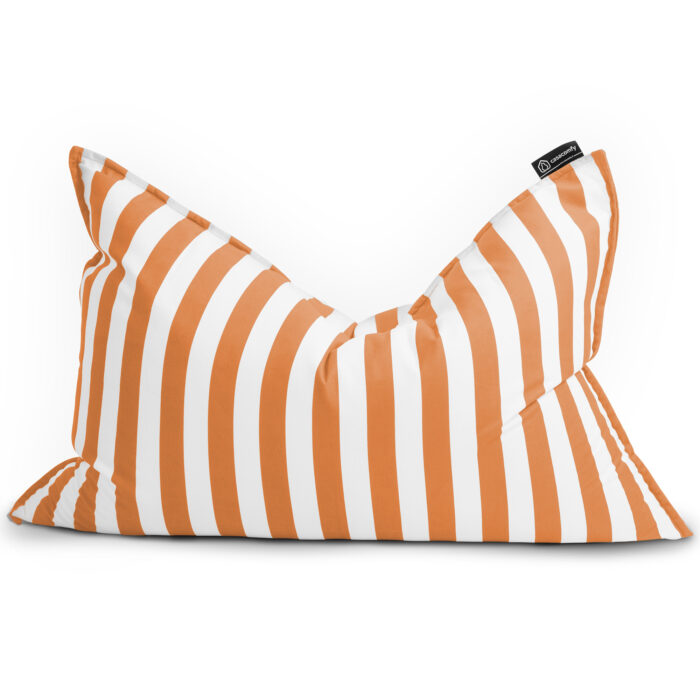 Casacomfy CozyStudio - Zitzak - Zitkussen - 100x140 cm - Oranje Strepen - Voor Volwassenen & Tieners - Afbeelding 4