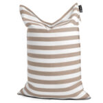 Casacomfy CozyStudio - Zitzak - Zitkussen - 100x140 cm - Mokka Strepen - Voor Volwassenen & Tieners