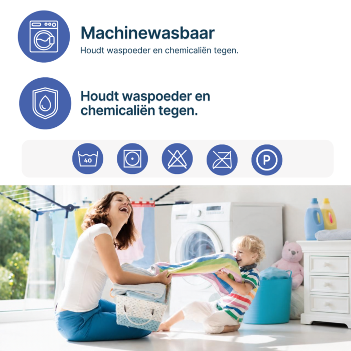 Casacomfy - Kussenbeschermer 60x70 cm - 10 Stuks - Waterafstotend & Vochtwerend - Ademend met Rits - Antibacteriële kussenbeschermers - Wit - Afbeelding 5