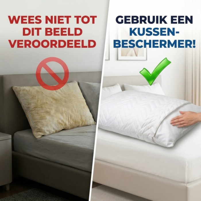 Casacomfy - Kussenbeschermer 60x70 cm - 10 Stuks - Waterafstotend & Vochtwerend - Ademend met Rits - Antibacteriële kussenbeschermers - Wit - Afbeelding 2